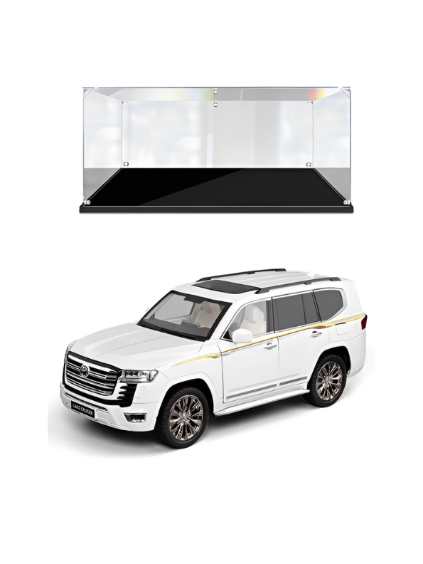 Toyota Land Cruiser LC300 Diecast Metal Toy Car 1:32 Scale with Acrylic Display Case MD30