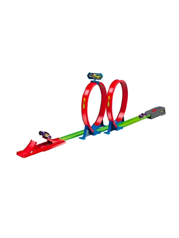 Track Racing 360° Double Loop Toy Car Track Set TV1824.