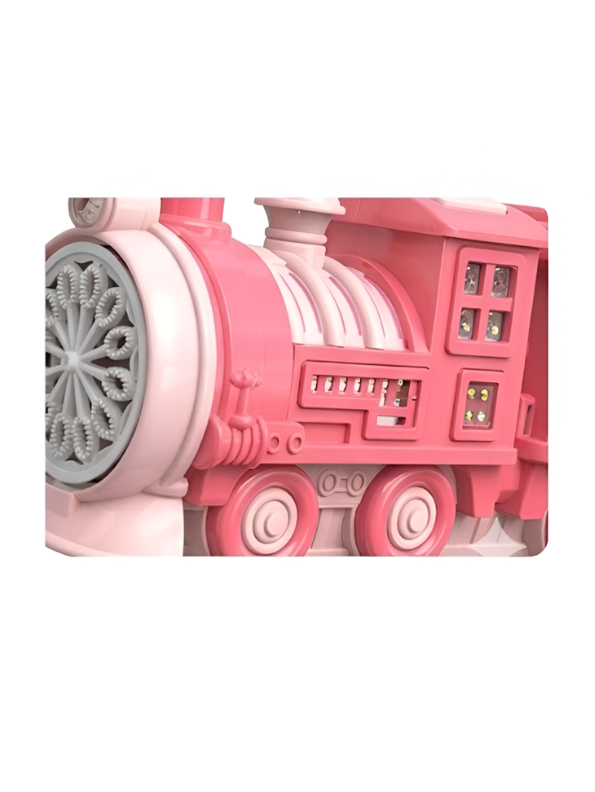 Train Bubble Gun Toy – Train Shape Bubble Blower Pink LMI16589.