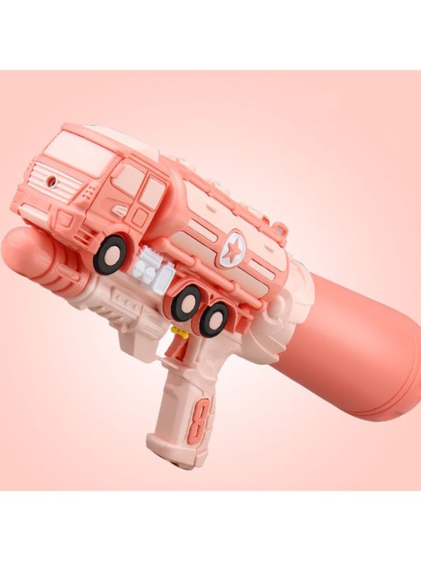 Pink - Train Model High-Pressure Water Gun - Holi & Summer Toy for Kids, Boys & Girls