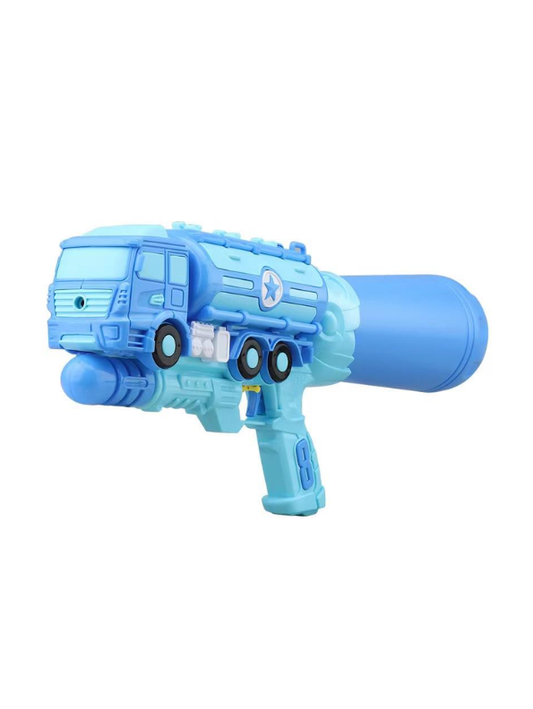 Blue - Train Model High-Pressure Water Gun Pichkari - Holi & Summer Toy for Kids, Boys & Girls LMI11867.
