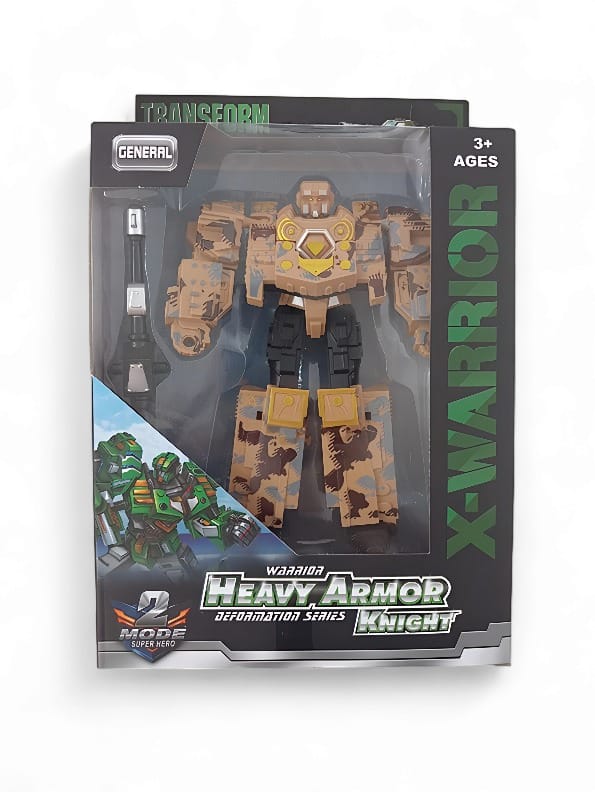 Transformer X-Warrior Toy Brown (MS-M-27)