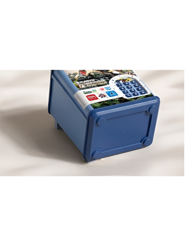 Transformers "Rise of the Beasts" Electronic Piggy Bank & Money Safe with Electronic Password Keypad & Carrying Handle – Educational Financial Savings Toy for Kids LMI14827