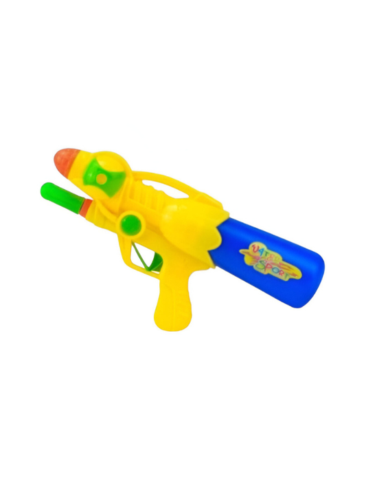 TurboForce – Long Range Water Gun | Powerful Pump Action Holi Pichkari for Kids Yellow LMI14393.