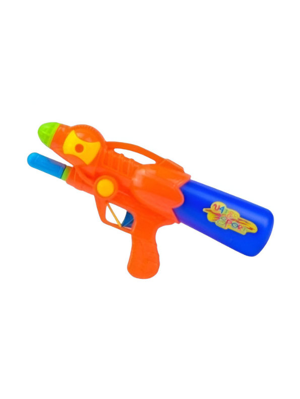 TurboForce – Long Range Water Gun | Powerful Pump Action Holi Pichkari for Kids Orange LMI14393.