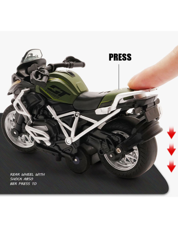 TurboRider – Premium Adventure Toy Motorcycle & Realistic Sport Bike for Kids LMI14893.