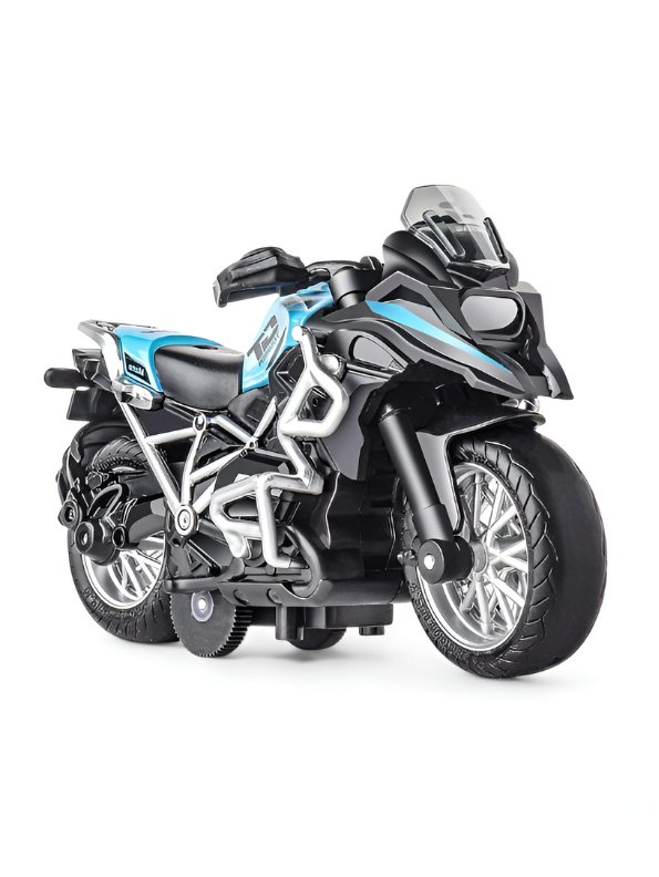 TurboRider – Premium Adventure Toy Motorcycle & Realistic Sport Bike for Kids Blue LMI14893.