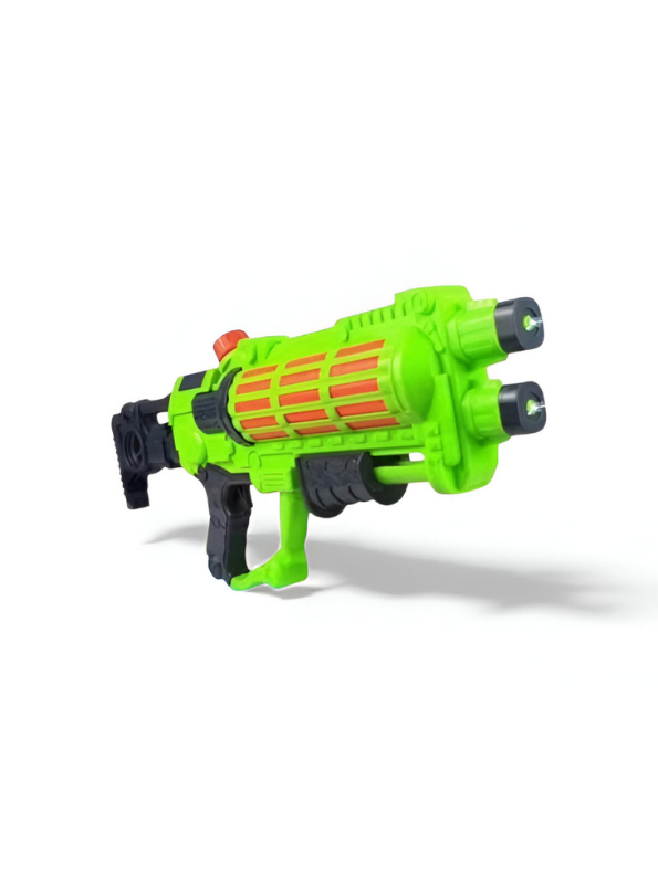 TurboRifle – High Power Water Blaster Rifle | Long Range Squirt Gun Toy Green LMI11958.