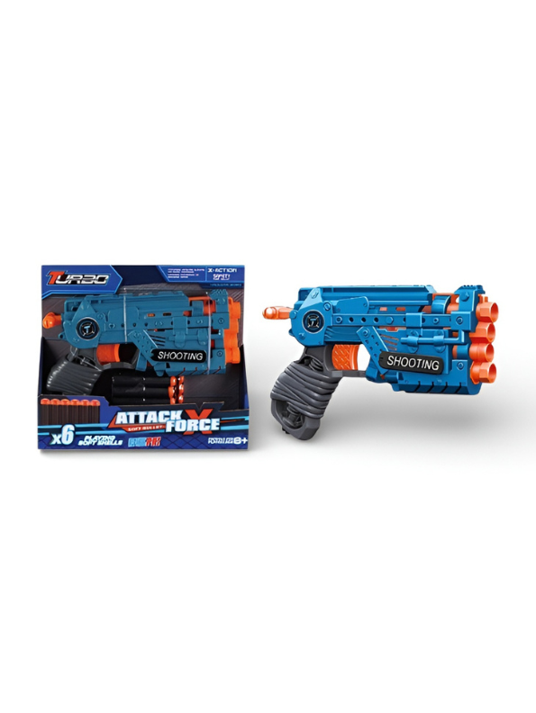 Turbo Shooting Foam Dart Blaster Gun Set NX13435.