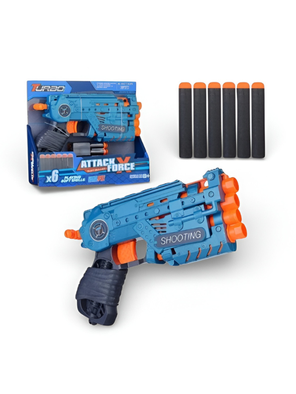 Turbo Shooting Foam Dart Blaster Gun Set NX13435.