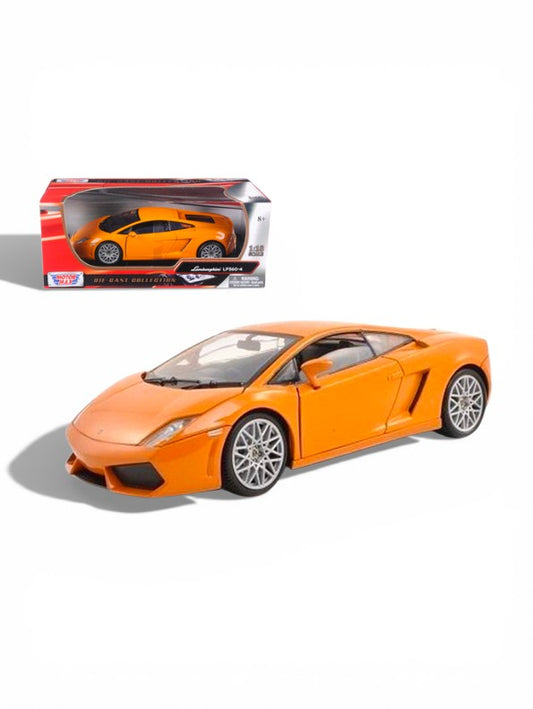 TurboVelo RC – Remote Control Sports Car for Kids, Lamborghini-Style High-Speed Electric Racing Toy with Wireless Remote Orange LMI8885.