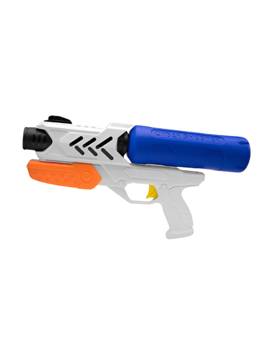 UltraCyber – High-Pressure Water Gun | Large Capacity Summer Soaker Pichkari for Outdoor Fun White LMI12073.