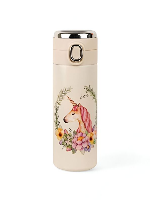 UniSip  – Unicorn Printed Vacuum Bottle 420ml Stainless Steel for Kids & Adults NOV1555.