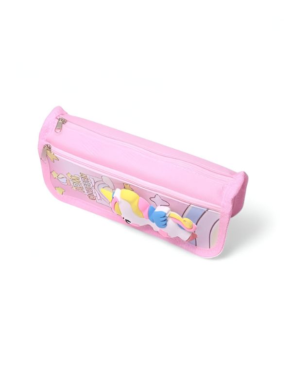 Unicorn 3D Soft Pouch – Cute & Spacious Pencil Case for Girls NOV6748.