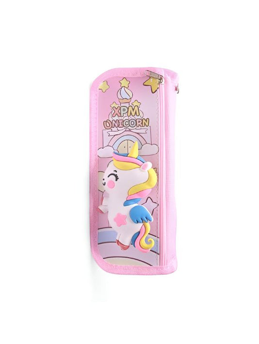 Unicorn 3D Soft Pouch – Cute & Spacious Pencil Case for Girls NOV6748.