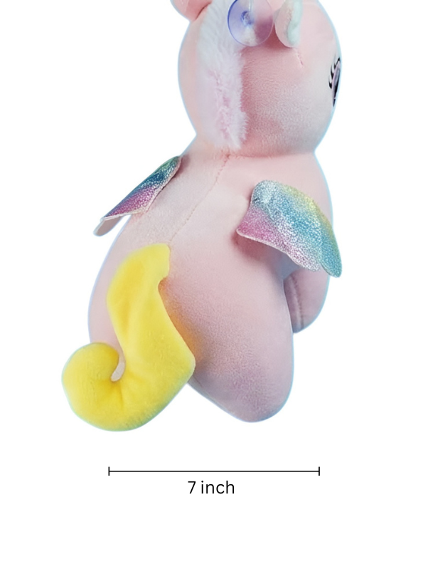 Unicorn Pegasus Plush 7 Inch – Magical Soft Stuffed Unicorn ST14876.