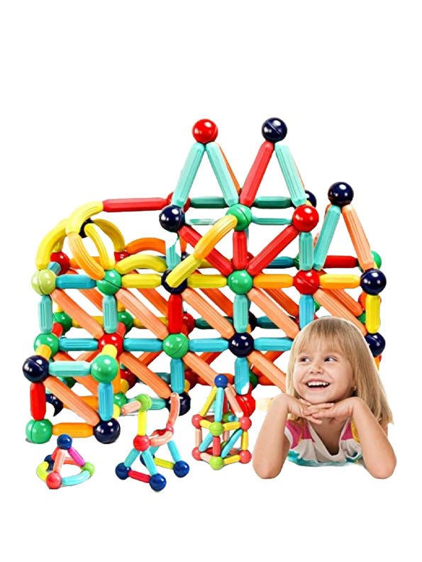Magnetic Building Sticks Blocks Toys 80 Pcs (NXL-10)