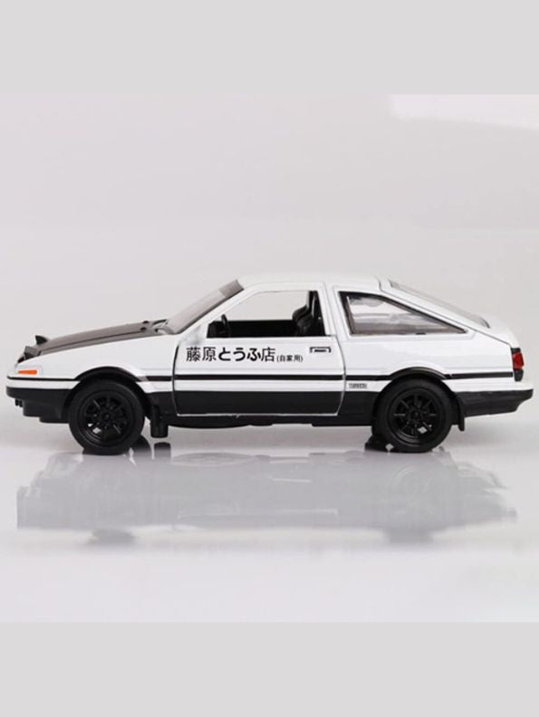 3D Car Frame: Toyota AE86 Sprinter Trueno | 1:32 Model Poster with Acrylic Glass & Frame