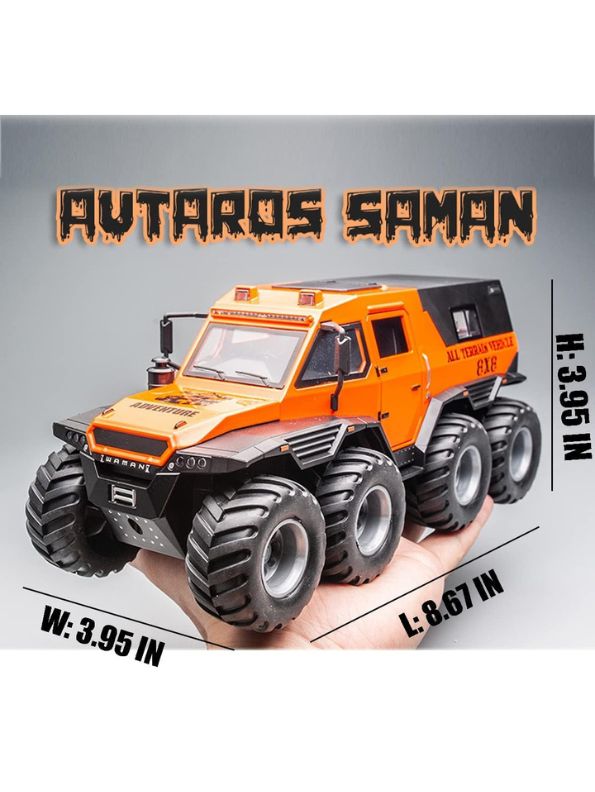 Avtoros Shaman Metal Model Diecast Car - Scale 1:24 - NX-D-24