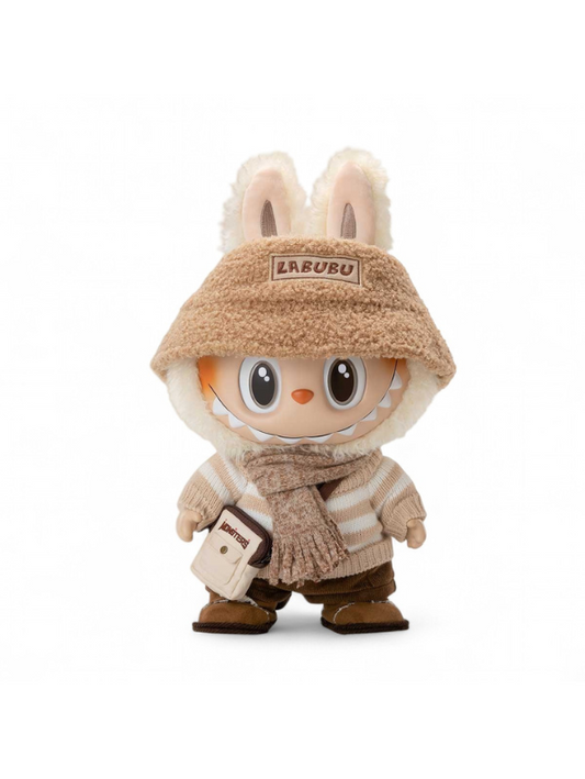 THE MONSTERS - DRESS BE LATTE Vinyl Plush Doll Official Authentic Barcoded Pop Mart Labubu