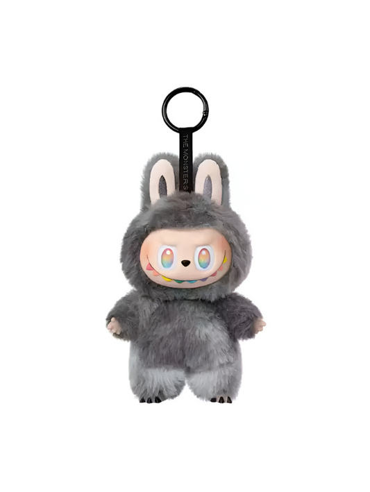Blind Box - Secret - Black - Official Authentic Barcoded Pop Mart Labubu Plush Keychain – Limited‑Edition Fuzzy Bunny‑Eared Monster