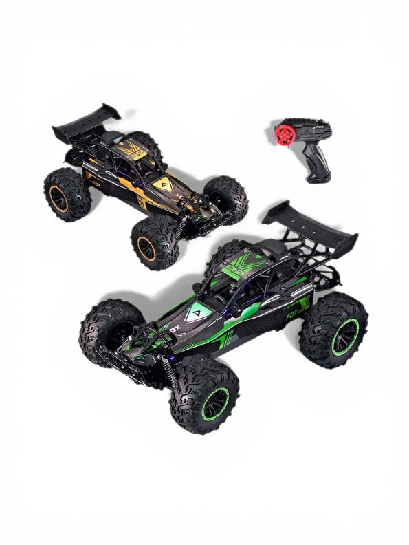 Vanguard High-Speed RC Buggy Toy – Rechargeable Remote Control Off-Road Car Yellow LMI15818.