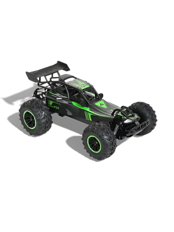 Vanguard High-Speed RC Buggy Toy – Rechargeable Remote Control Off-Road Car Green LMI15818.