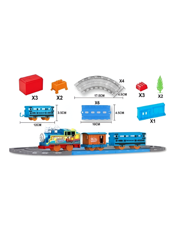 Variable Train Mart Electric Toy Train Set LMI14949.