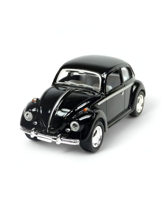 Volkswagen Beetle Black Diecast Car for Kids – Durable Toy Vehicle, Perfect Gift for Children.