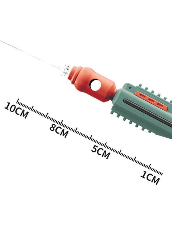 Orange - Super Soaker Electric Water Gun – Outdoor Summer Toy for Kids & Adults | High-Pressure Shooting Range, Big Plastic Blaster - LMI14782.
