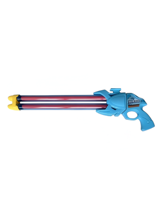 Double Barrel Pump Action Water Gun – 200ml Long-Range Dual Nozzle Soaker Blaster for Kids & Adults LMI15941