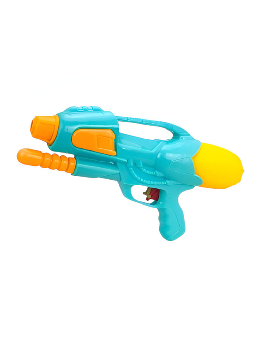 Blue - Turbo-Blast Pump Action Water Blaster – High Capacity Outdoor Summer Toy for Kids | LMI14379