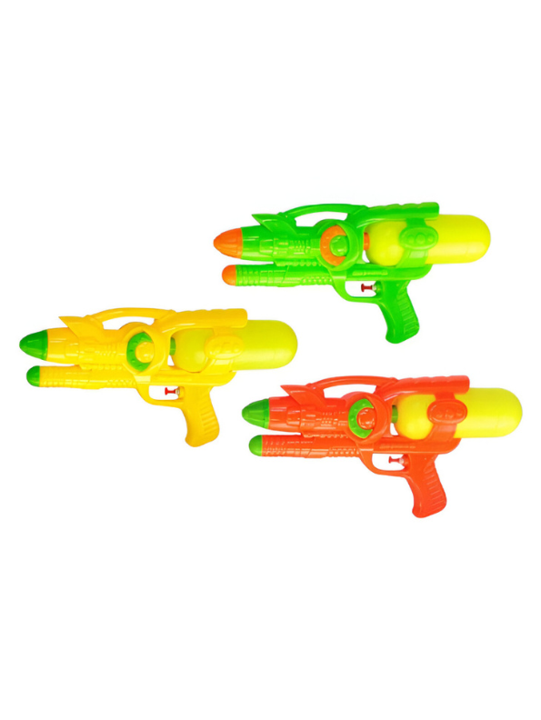 High-Pressure Pump Action Water Gun for Kids, Large Capacity Detachable Water Tank Squirt Gun, Bright Yellow Outdoor Summer Pool & Beach Toy LMI14388