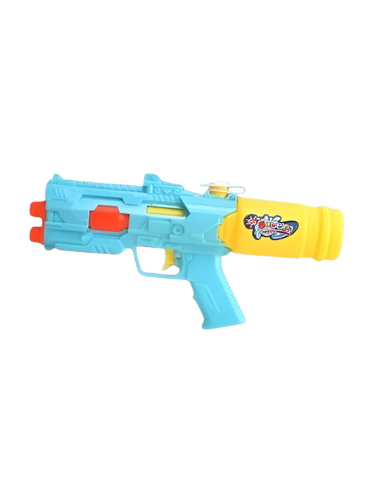 Max-Blast High-Capacity Water Gun – Long-Range Pump Action Soaker for Kids & Adults – Blue/Green | LMI14364