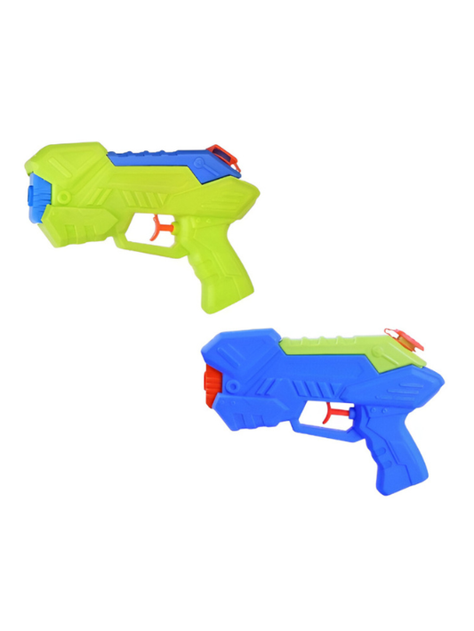 2-Pack Heavy Duty Water Guns for Kids – Neon Blue & Green Soaker Blasters for Pool & Outdoor Summer Games LMI11800