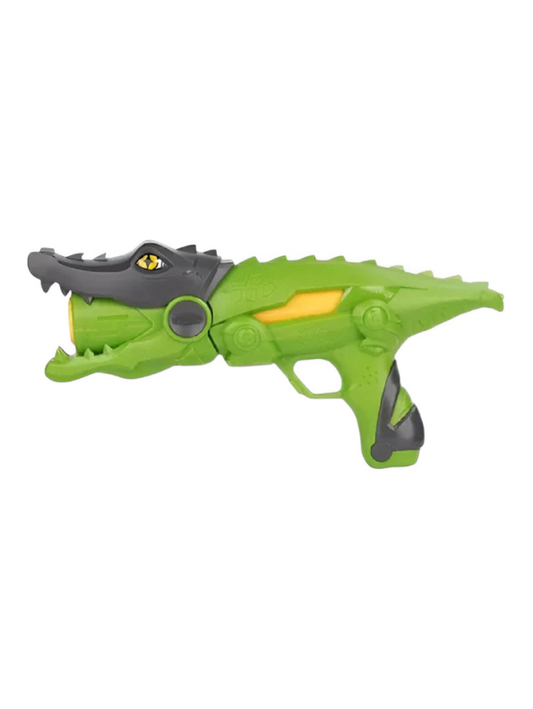 Crocodile Animal Water Gun Blaster – Fun Alligator Design Squirt Gun for Toddlers & Kids, Easy-Grip Summer Toy for Pool, Beach & Backyard (Green/Black) LMI11826