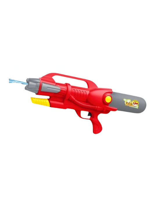 Extreme Super Soaker Water Blaster 1800ML– High-Pressure Tactical Squirt Water Gun for Kids & Adults, Easy-Fill Tank, Ergonomic Grip, Durable Outdoor Summer Toy (Red/Grey) LMI14340