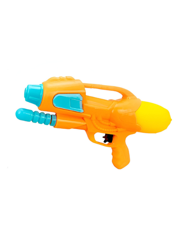 Orange - Turbo-Blast Pump Action Water Blaster – High Capacity Outdoor Summer Toy for Kids | LMI14379