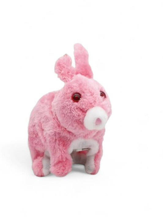 Waking Rabbit Toy For Kids - Pink (MS-S-24)