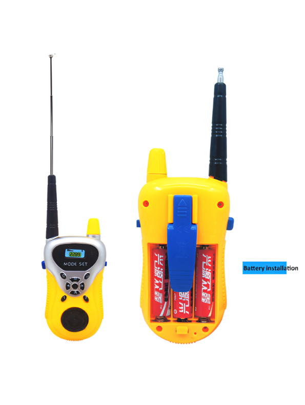Walkie Talkies Set of 2 – Long Range Handheld Two-Way Radio Toy.