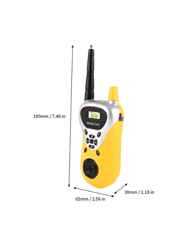 Walkie Talkies Set of 2 – Long Range Handheld Two-Way Radio Toy.
