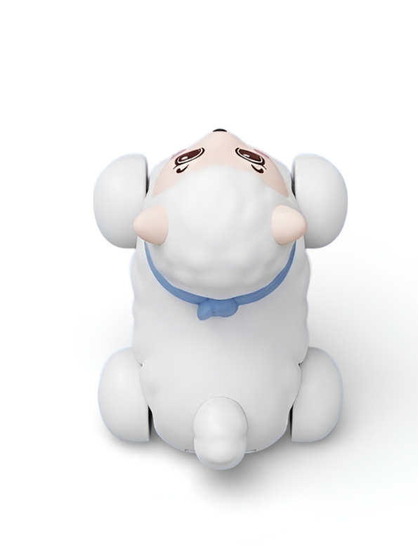 Walking Alpaca Toy with Music & LED Lights, USB Rechargeable MD2982.