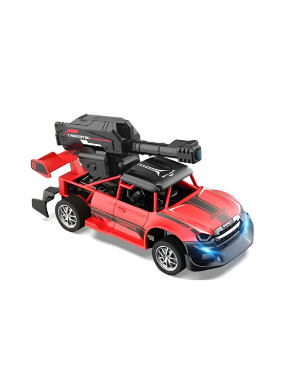 Water Bomb Stunt Car - 4WD Rechargeable Off-Road Vehicle with Water Cannon, 360° Rotating & Spraying Action for Kids LMI11013.