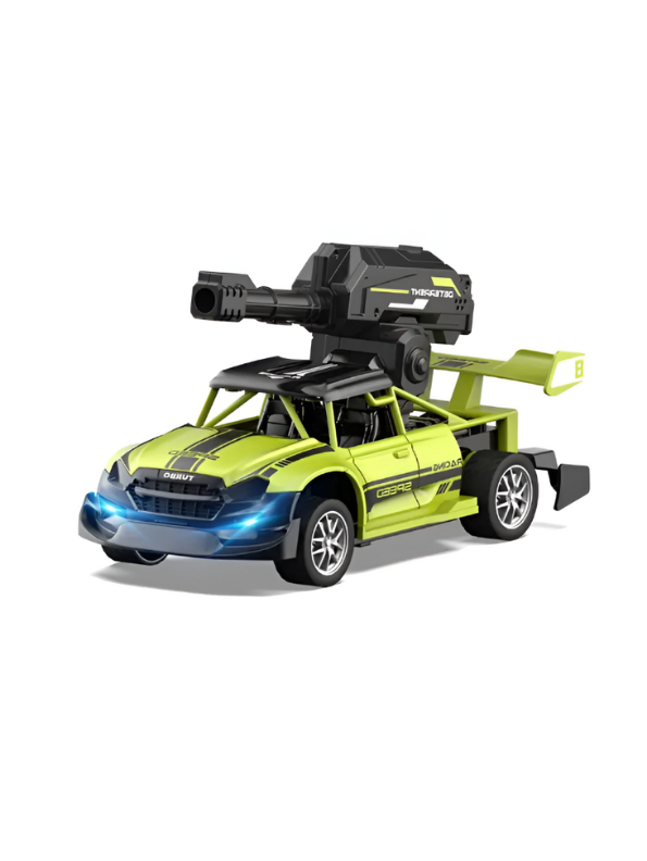 Water Bomb Stunt Car - 4WD Rechargeable Off-Road Vehicle with Water Cannon, 360° Rotating & Spraying Action for Kids LMI11013.