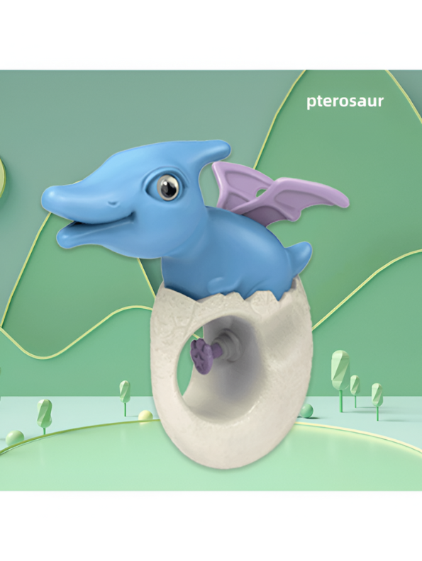 4-Pack Dinosaur Egg Water Toys for Kids – Toddler Bath & Pool Squirt Blasters, Summer Dino Party Favors for Boys & Girls LMI16085