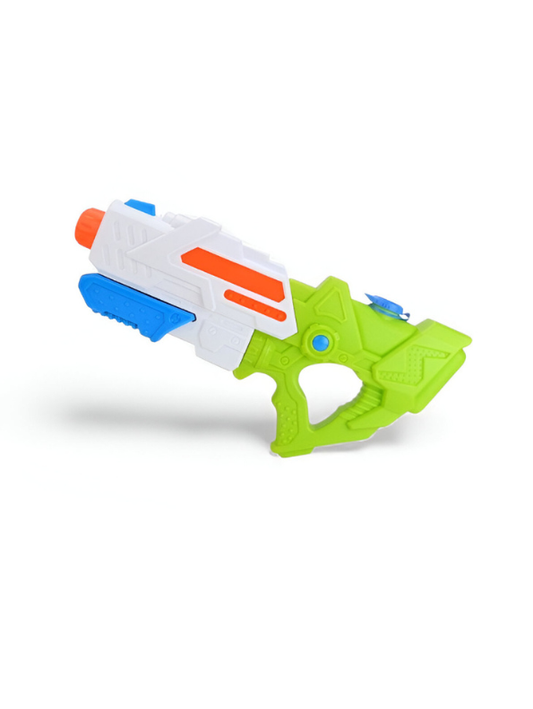 WaterWarrior – Water Gun Pichkari | Durable Holi Toy for Outdoor Fun White LMI11866.