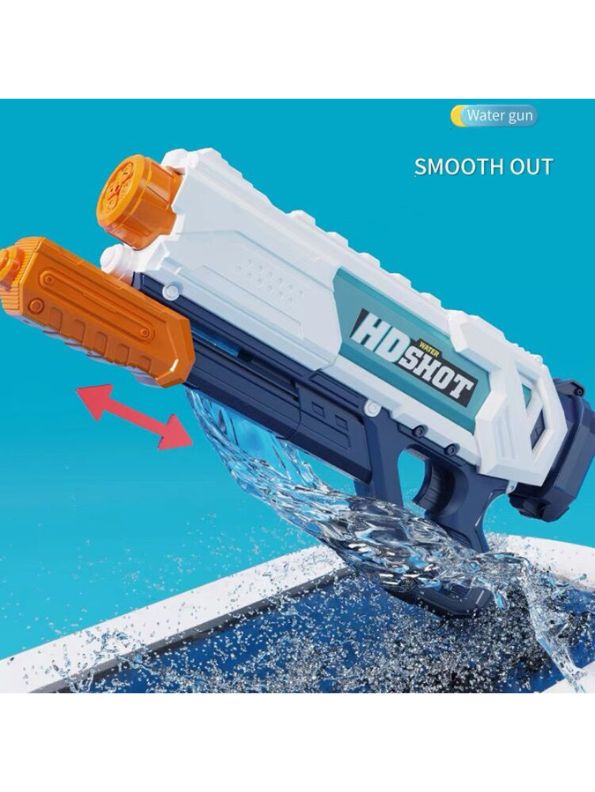 Powerful 700ML Water Gun for Kids & Adults with Light Effects – Ultimate Summer Fun