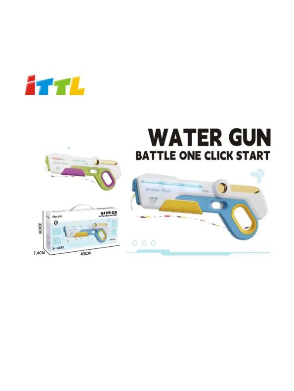 White - DrizzleDestroyer X450 - Water Battle Electric Water Gun Automatic Water Squirt Guns