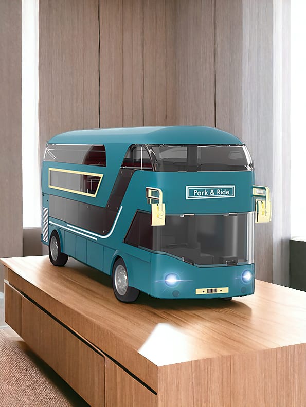 Mini School Bus For Kids - Blue (NX.L-18)