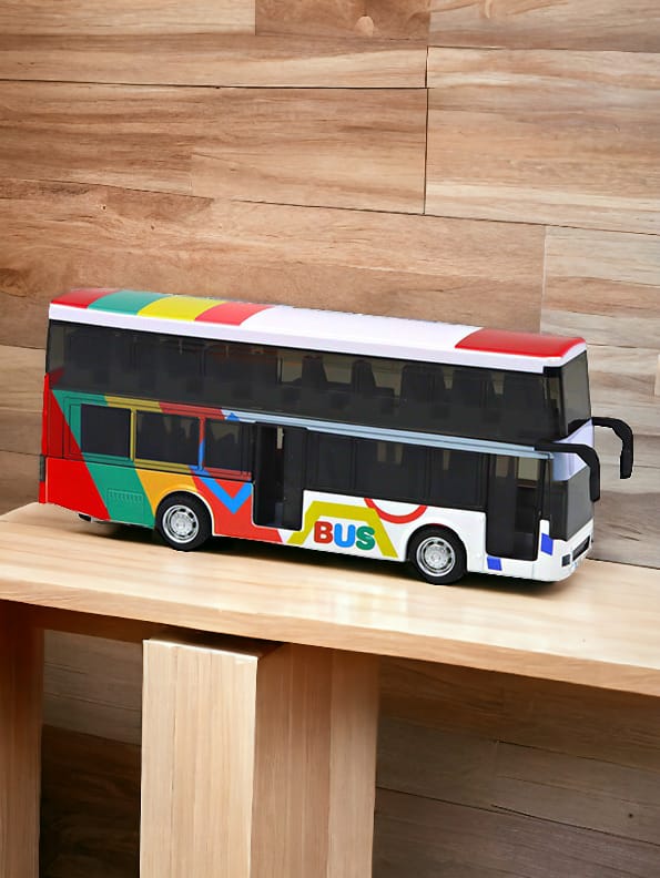 Mini Bus Toy For Kids - Red (NX.L-18) - Toyloft